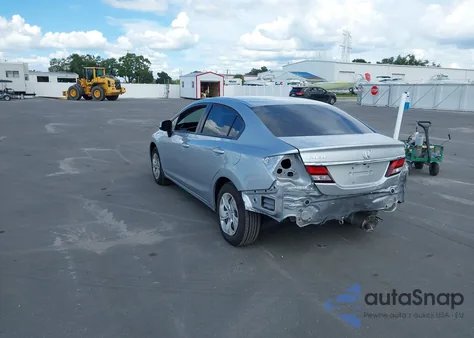 2013 Honda Civic Lx z USA, uszkodzony, nr VIN 19XFB2F52DE012411